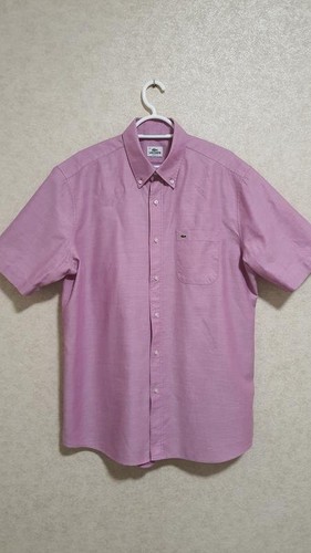 Camicia uomo lacoste rosa - camicia,