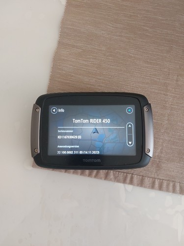 Tomtom rider 450 mappe del - rider,