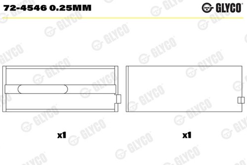 Cuscinetto principale iveco - cuscinetto,