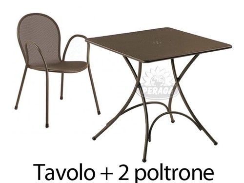 Set esterno tavolo pigalle - set,