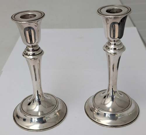Fine coppia candelabri - di,
