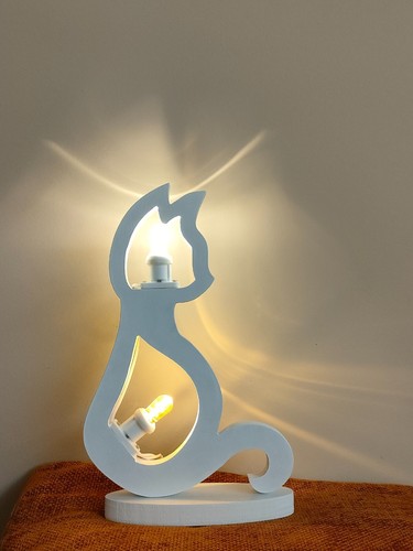 Lampada gatto luminaria - gatto, di