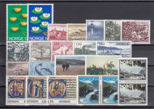 Norvegia 1977 buon set - , di