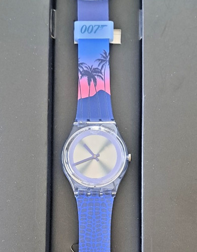 Swatch james bond 007 - bond, gz328