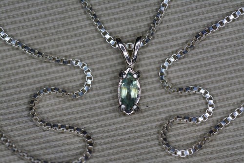 Collana alessandrite ciondolo