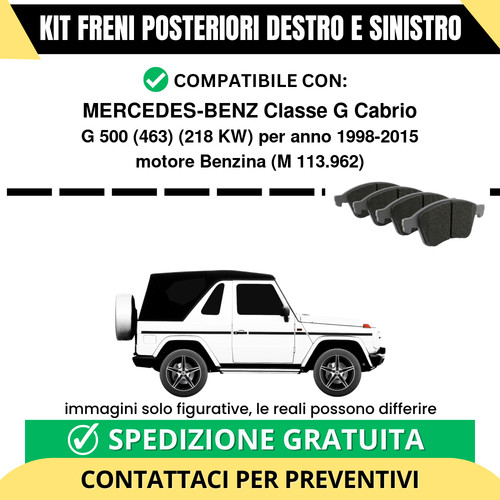 Pastiglie freno posteriori - freno,