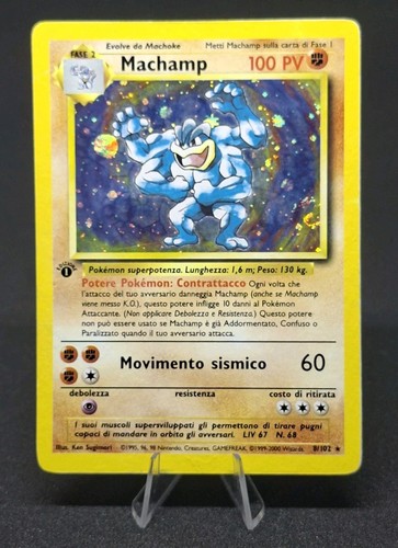 Carta pokemon machamp 8 - pokemon,