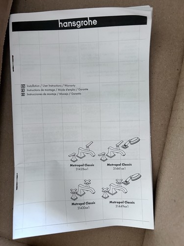 Brand new hansgrohe - new,
