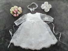  Abito da battesimo + fascia +