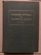 FARMACOPEA UFFICIALE DELLA REPUBBLICA ITALIANA SETTIMA EDIZIONE