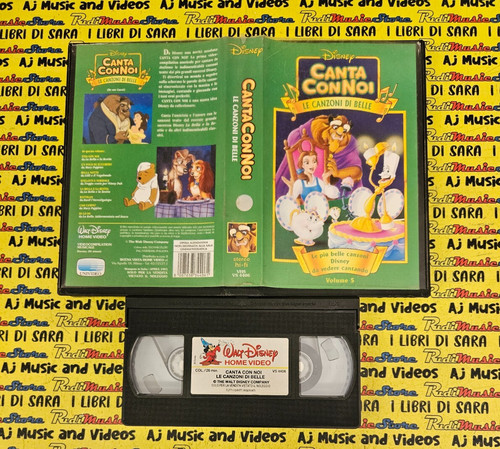 Vhs film canta con - canta, noi