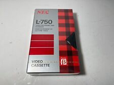 NEW NEC VIDEO CASSETTE BETA L-750 NUOVA SIGILLATA-SEALED
