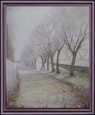 inverno paesaggio campestre