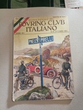 Touring Club Italiano  rivista mensile n.10 ottobre anno 1915