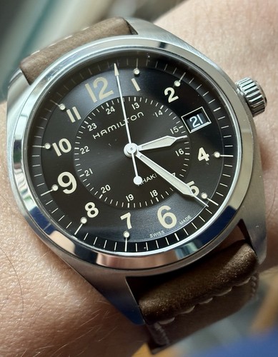 Orologio uomo hamilton khaki - uomo,
