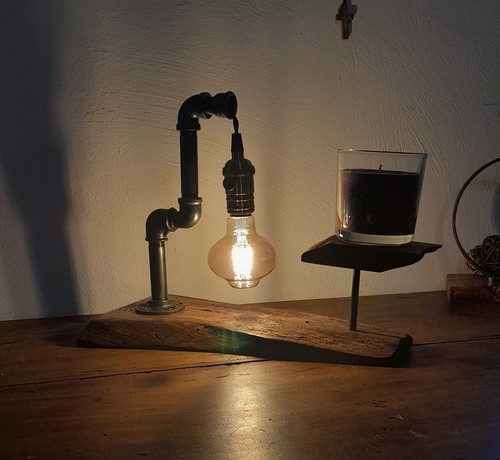 Lampada rustica tavolo - da,