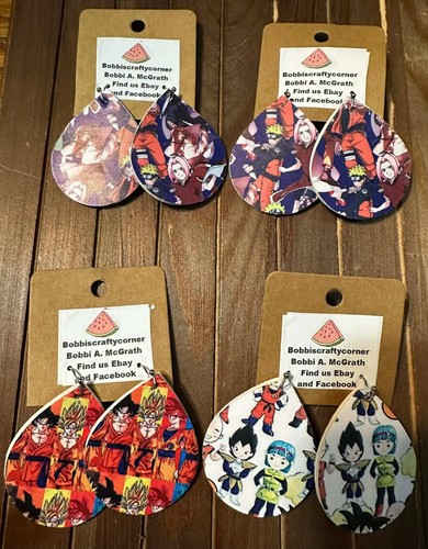 Orecchini goccia dragonball - orecchini,