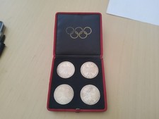 GERMANIA 1972 - 4 Monete da 10 Marchi in argento, Olimpiadi