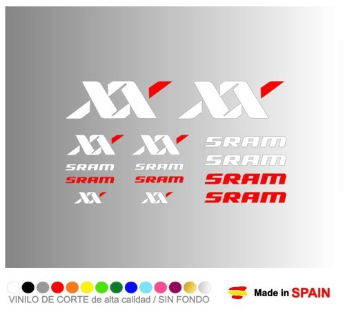 Pegatina vinilo sram - pegatina, bici