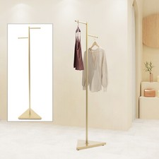 2-Hook Metal Coat Rack Clothes
