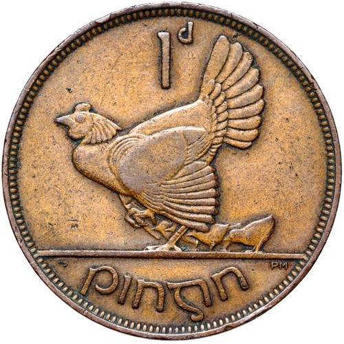 Irlanda moneta 1 penny - irlanda,