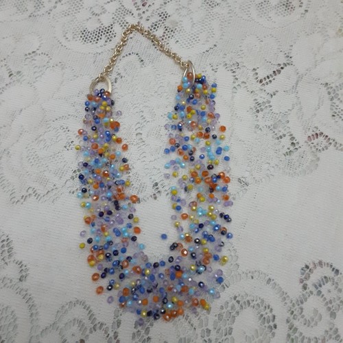 Collana più fili - più, nylon