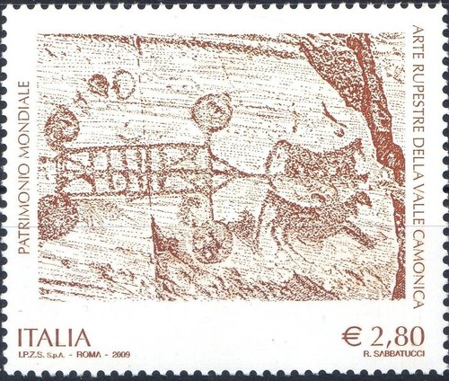 Italia 2009 arte rupestre - arte,