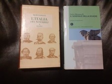 2 LIBRI INDRO Montanelli: Il generale della Rovere, L'ITALIA DEI NOTABILI (X06)