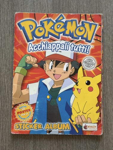 Pokemon sticker album figurine - album,