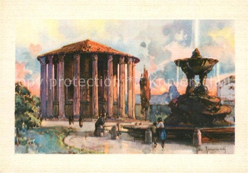 Roma rome tempio vesta - rome, di