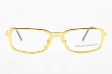 Dolce Gabbana DG 123 Vintage 90's Glasses Frame Eyewear Nos Occhiali Lunettes