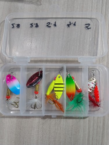 Spinning trota persico set 5 - trota,