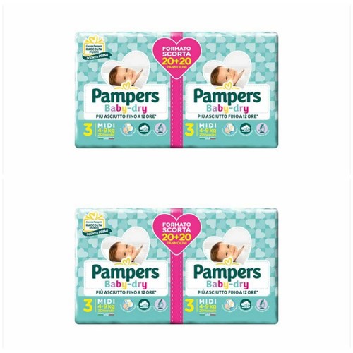 Pampers baby dry duo mini - pampers,