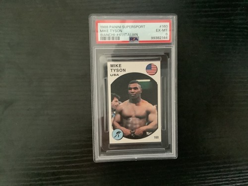 Mike tyson 1988 panini - mike,