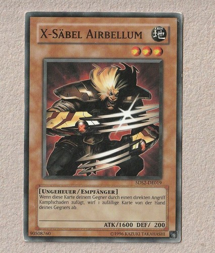 X säbel airbellum - yu-gi-oh,