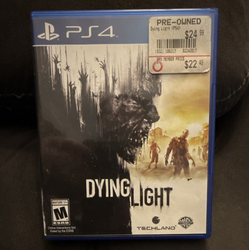 Warner bros dying light - bros., ps4