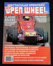 Open Wheel Magazine Lynn Paxton April 1983 Classic Racers Illustrated