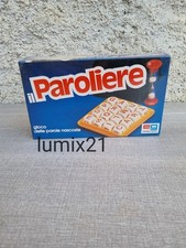 GIOCO PAROLIERE EG Editrice Giochi 1979 NUOVO SIGILLATO COMPLETO scatola blu