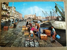 Taranto- Città Vecchia- Ritorno dalla pesca-Bambini- Flottiglia- Barche-Fg, 1970