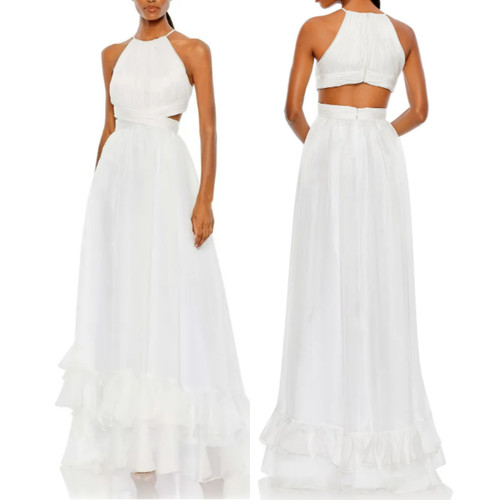 Abito mac duggal - abito, bianco