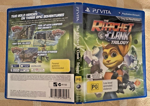 The ratchet and clank trilogy - and,