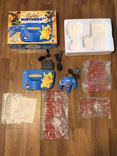 Nintendo64 Pikachu Blue