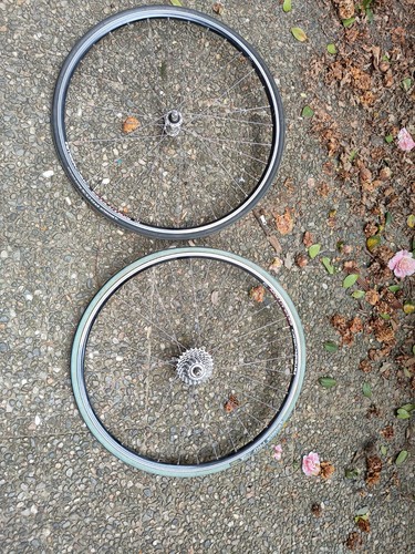 Coppia ruote bici corsa - bici,