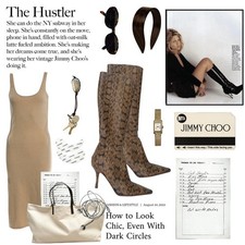 Stivali Jimmy Choo pelle di