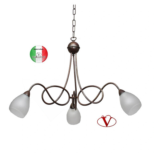 Lampadario sospensione ferro - lampadario, a