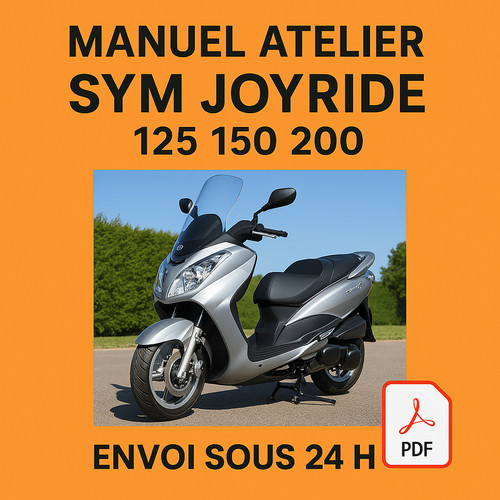 Manuel atelier sym joyride 125 - joyride,