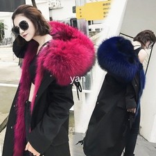 Cappotto parka donna vera
