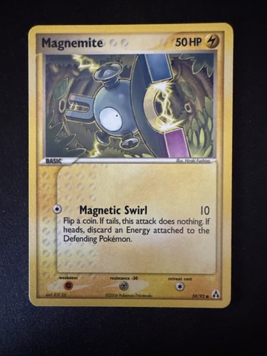 Carta magnemite leggenda - magnemite, di