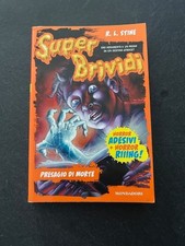 Super Brividi 5 Mondadori Stine Presagio di Morte Con Adesivi