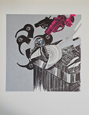 TRUBBIANI, Valeriano Litografia - " Scena Venatoria " per  BOLAFFI ARTE Opera